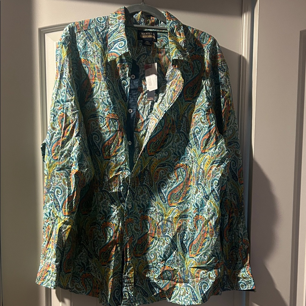 Daniel Cremieux Multicolor Paisley Shirt